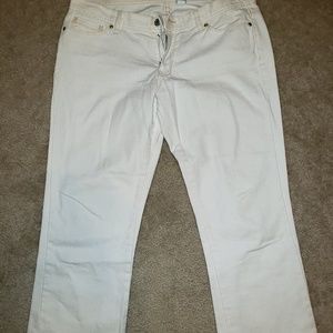 Old navy white crop pants